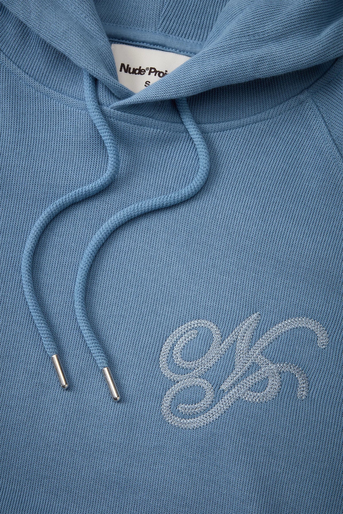 Script Hoodie Blue