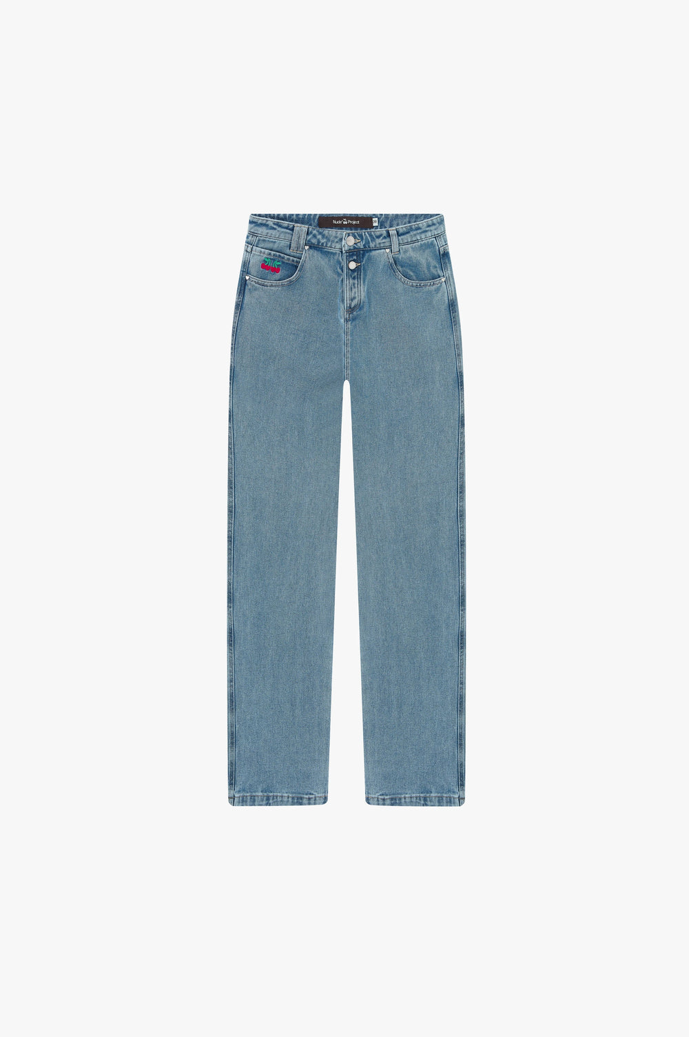 Basic Straight Jeans Blue