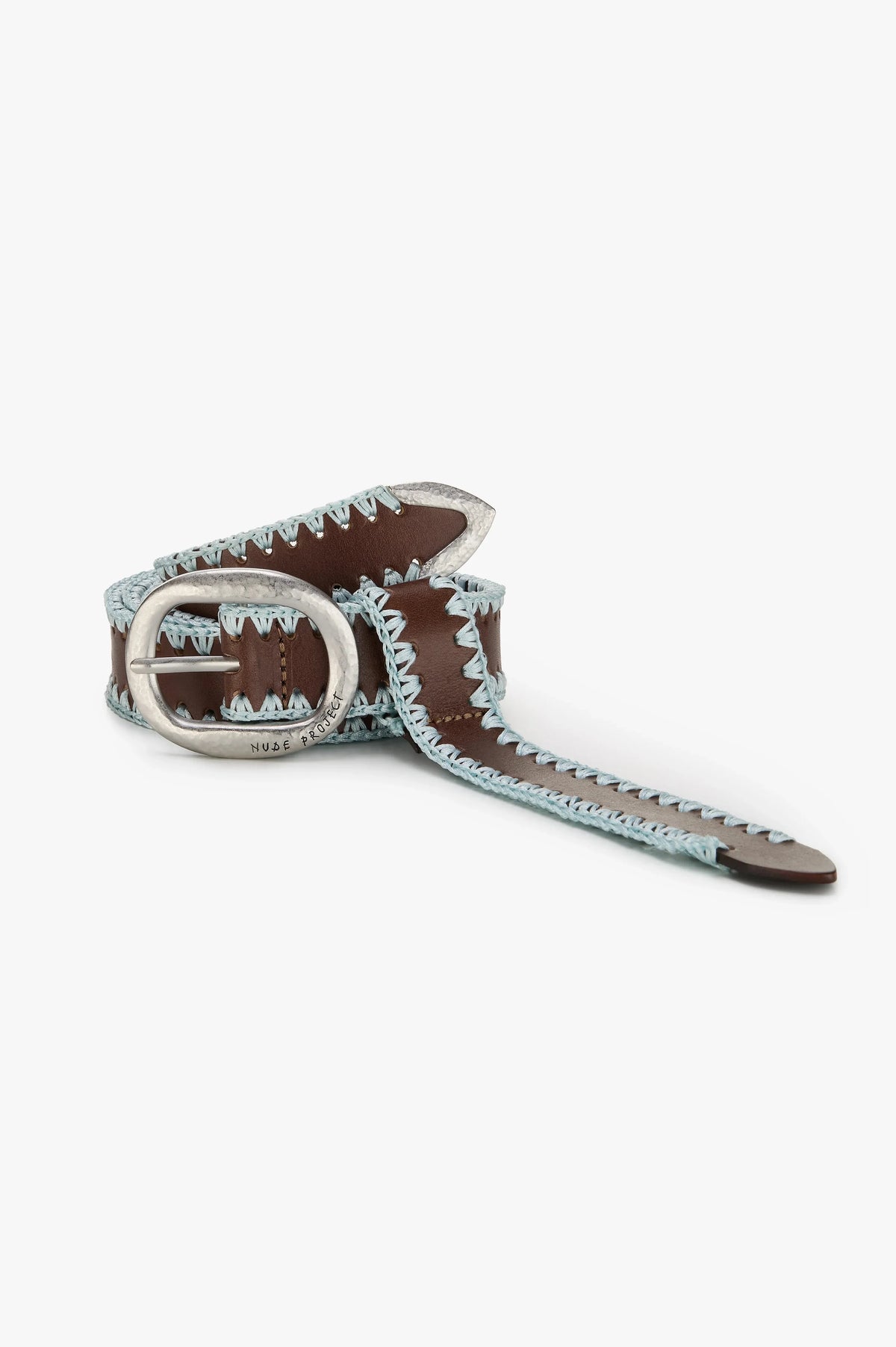 Stitched Genuine Leather Belt