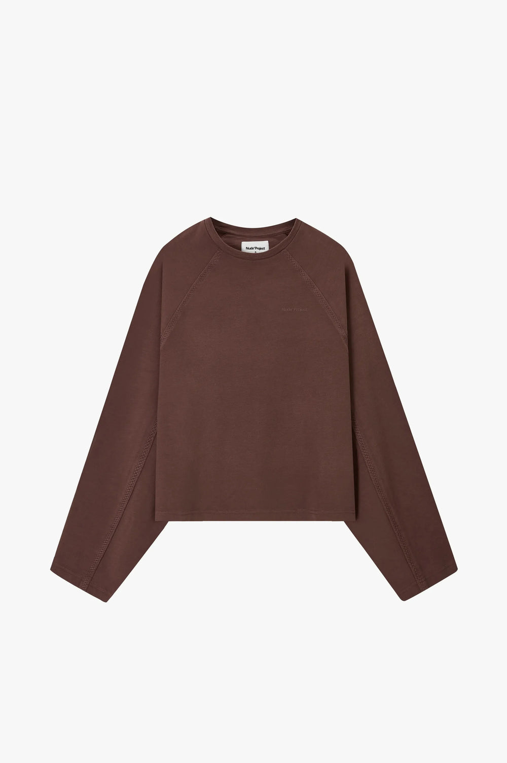 Basic Long-Sleeve Tee Brown