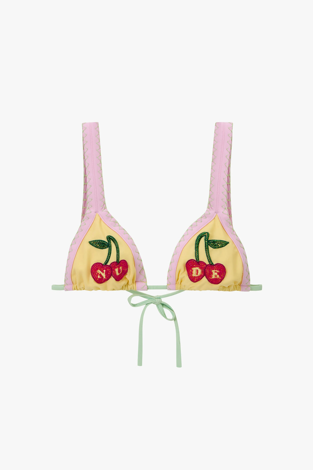 Coralite Bikini Top Yellow