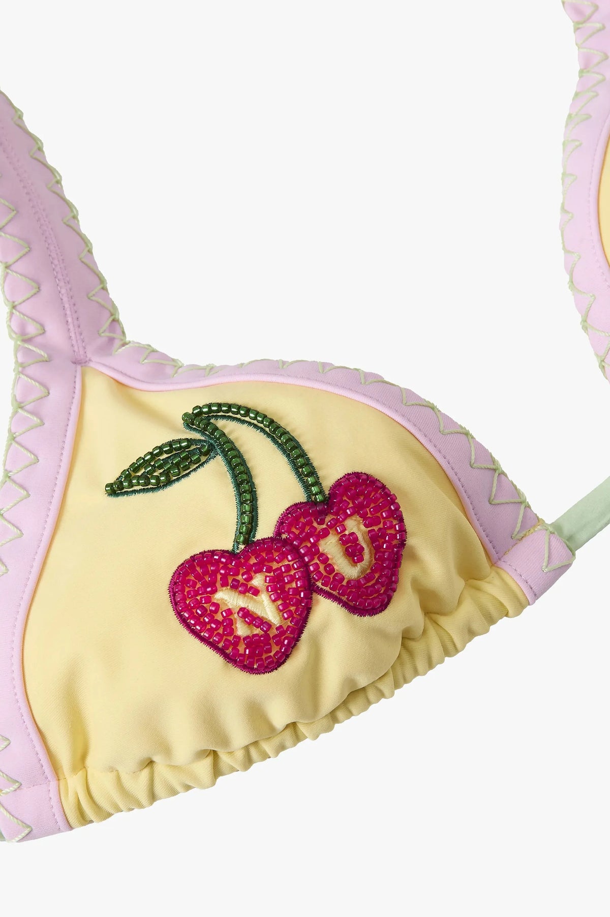 Coralite Bikini Top Yellow