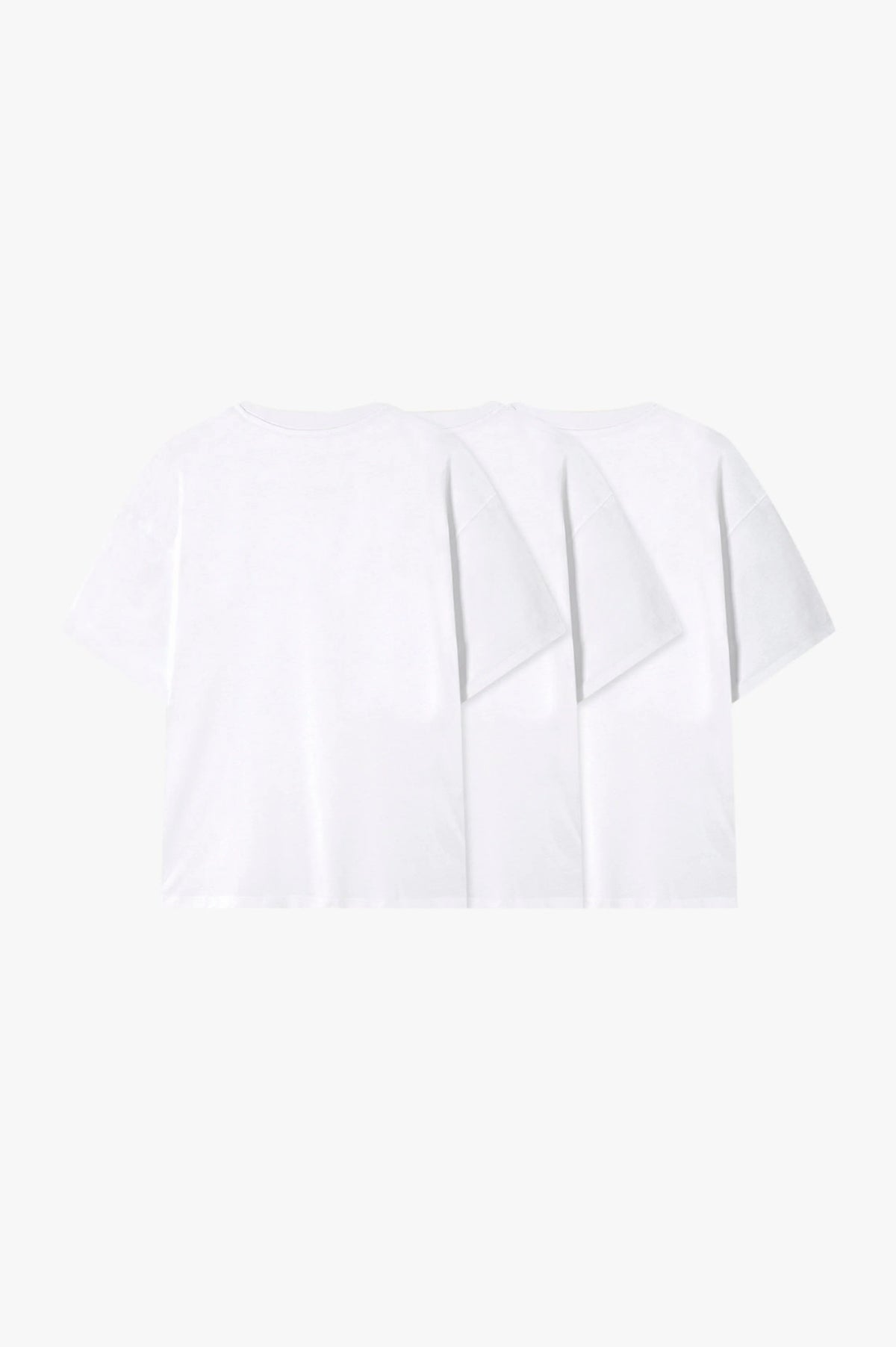 Basic Tee White 3xPack