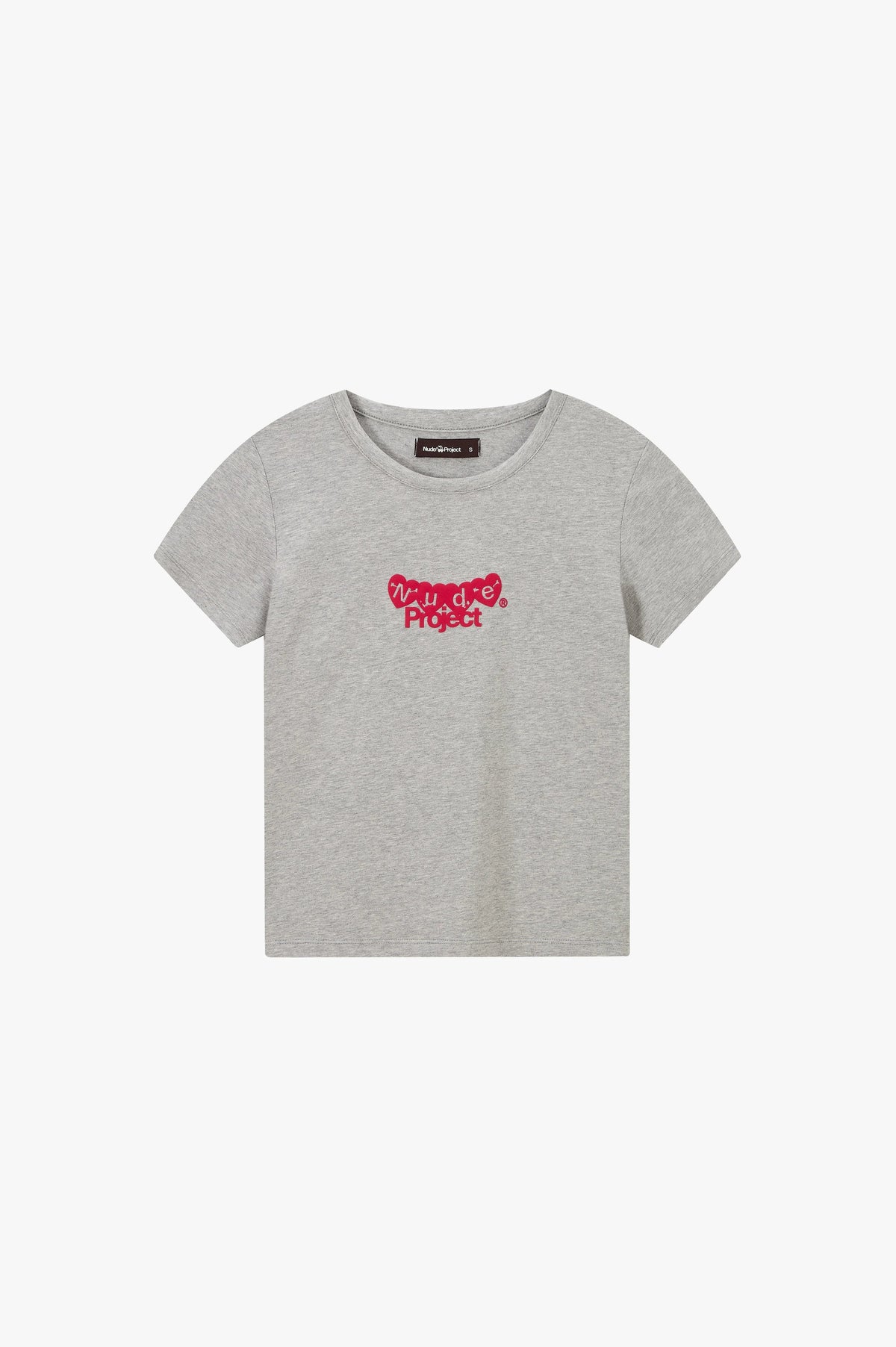 Hearts Tee Grey
