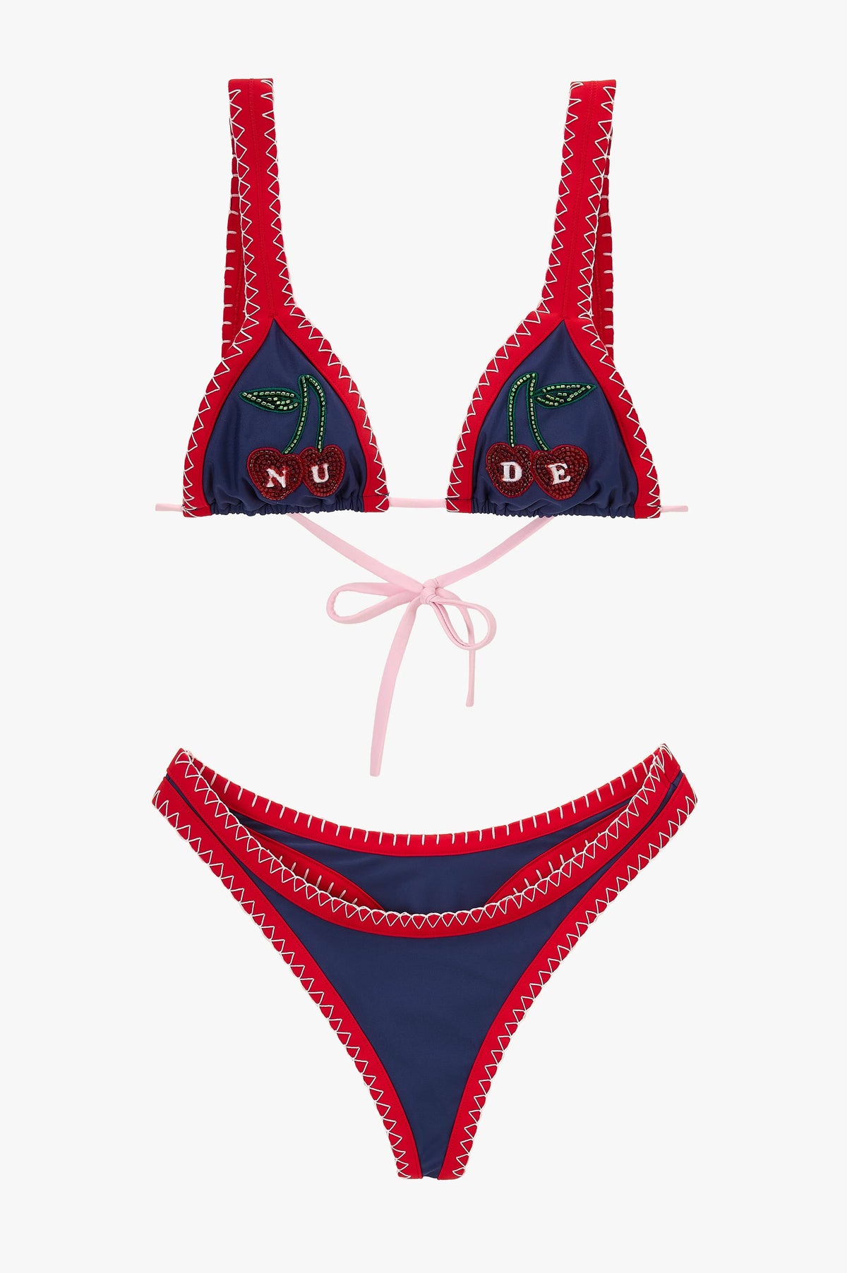 Coralite Bikini Top Navy