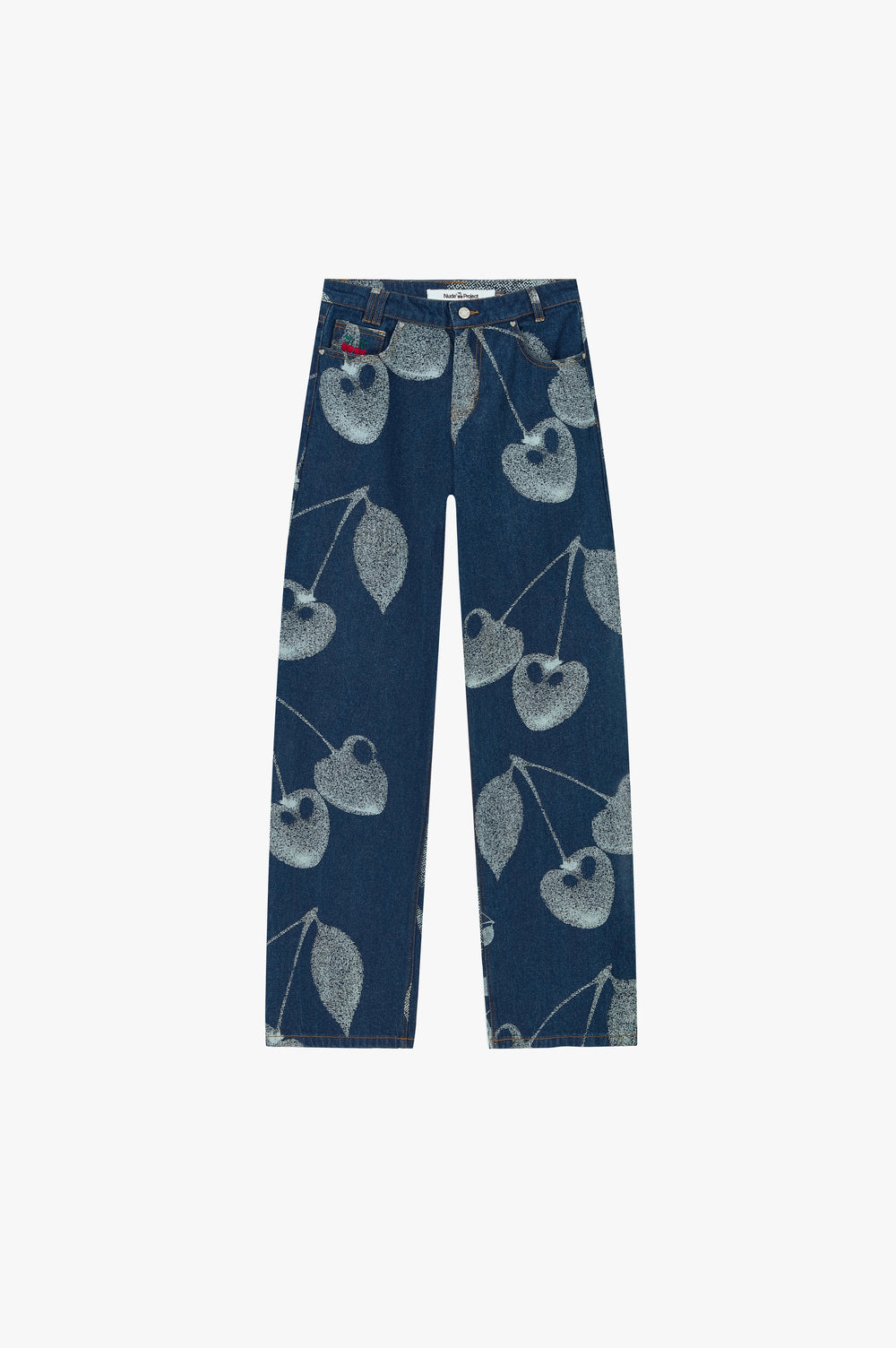 Cherry Old Baggy Woman Jeans