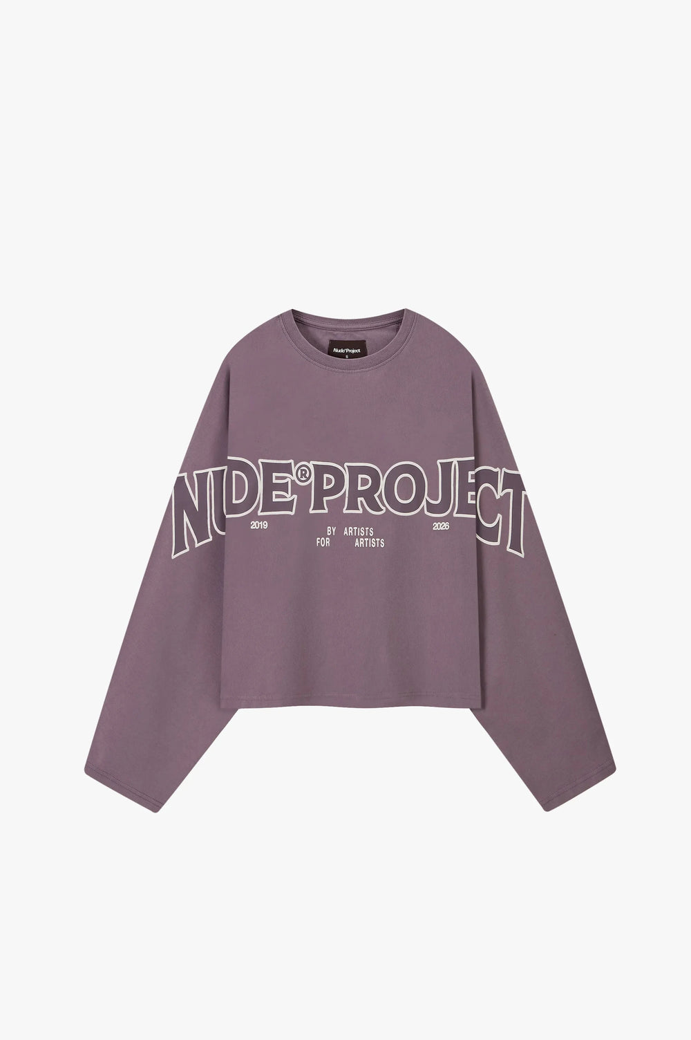 Macro Long-Sleeve Tee Lilac