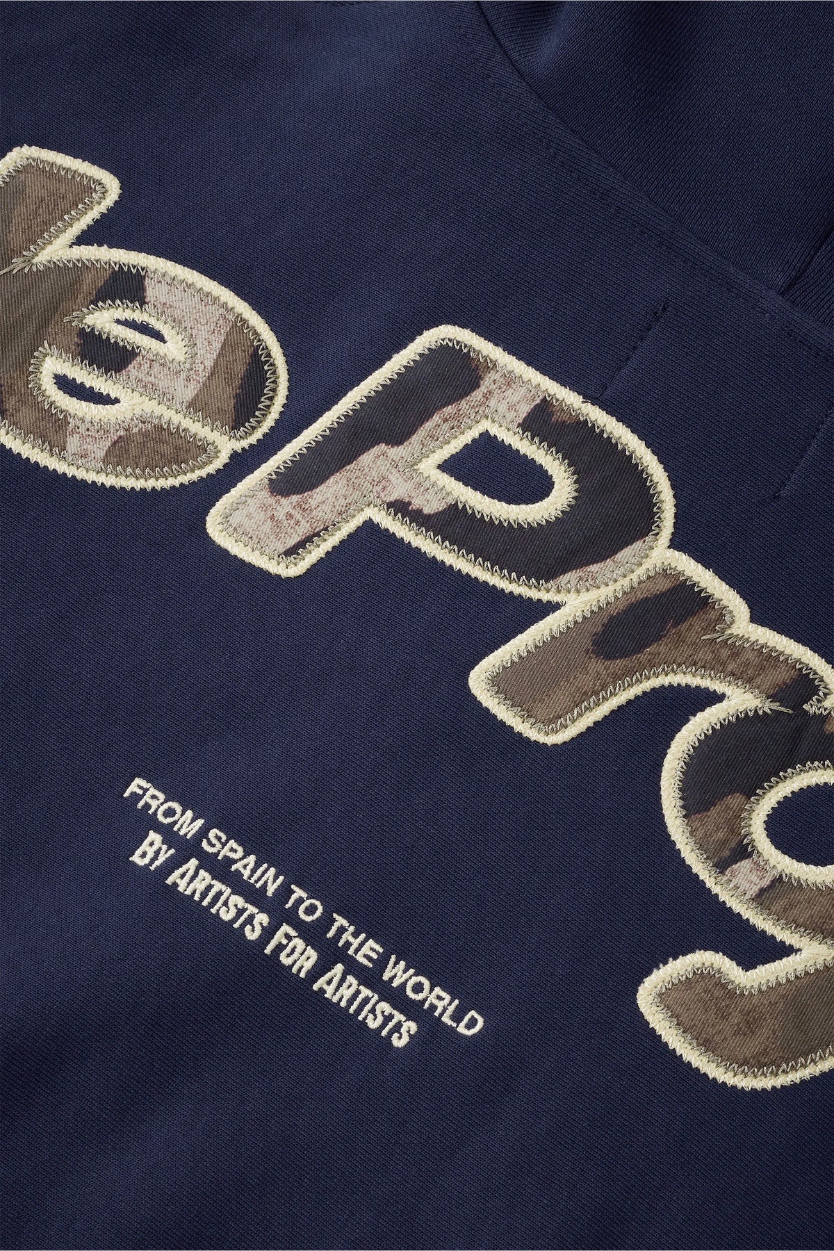 Beast Zip-Up Hoodie Navy