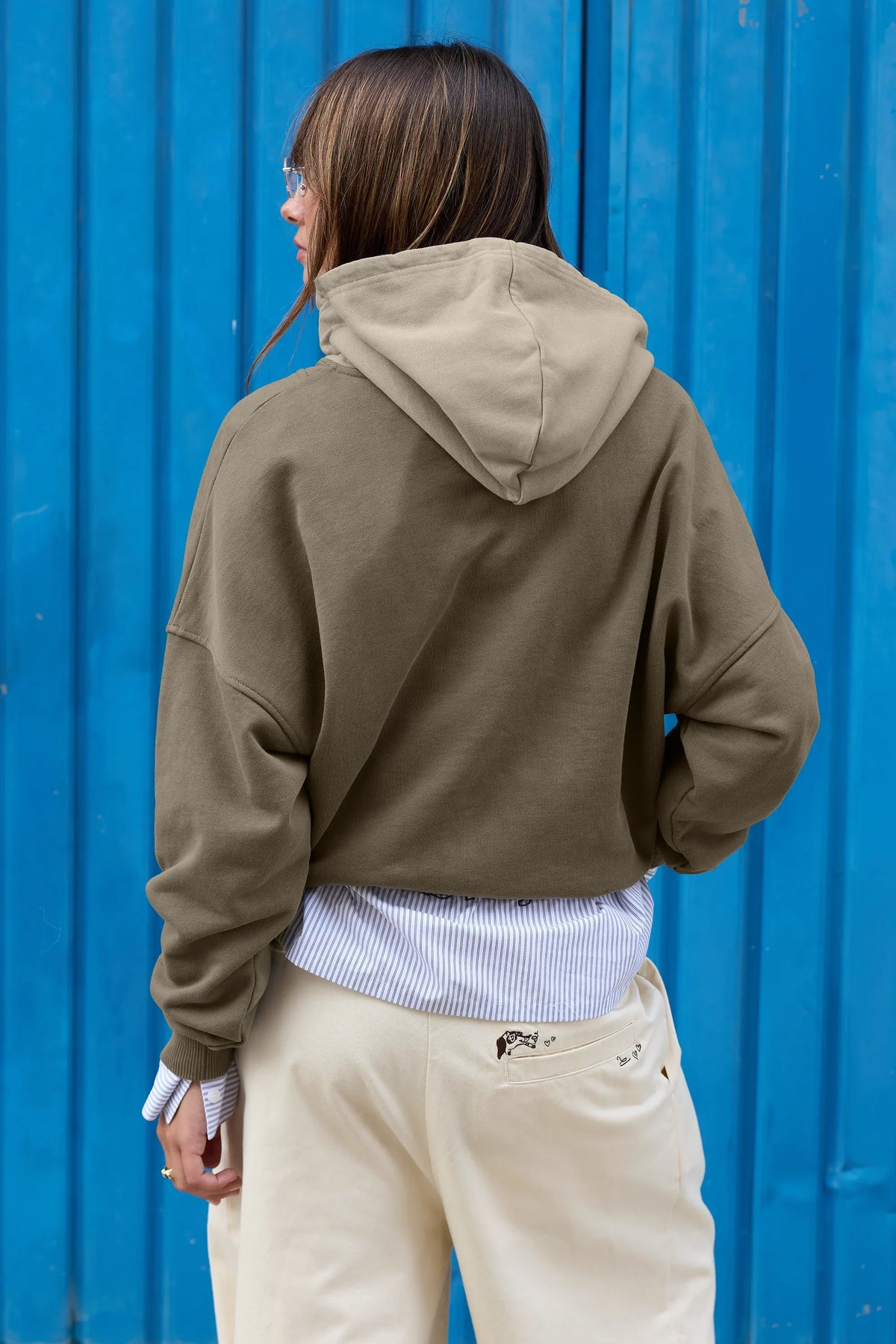 Jinju Hoodie Olive