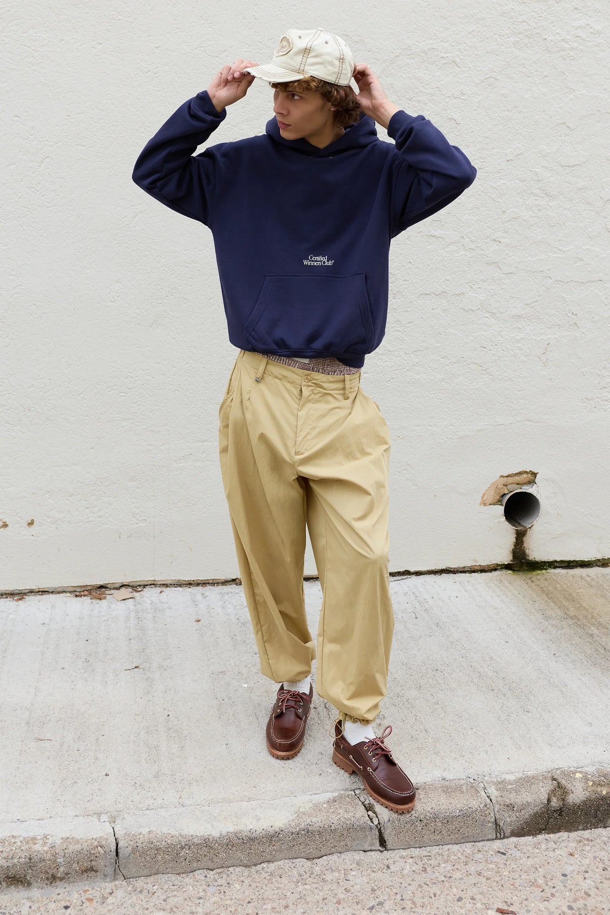 Winner Hoodie Navy