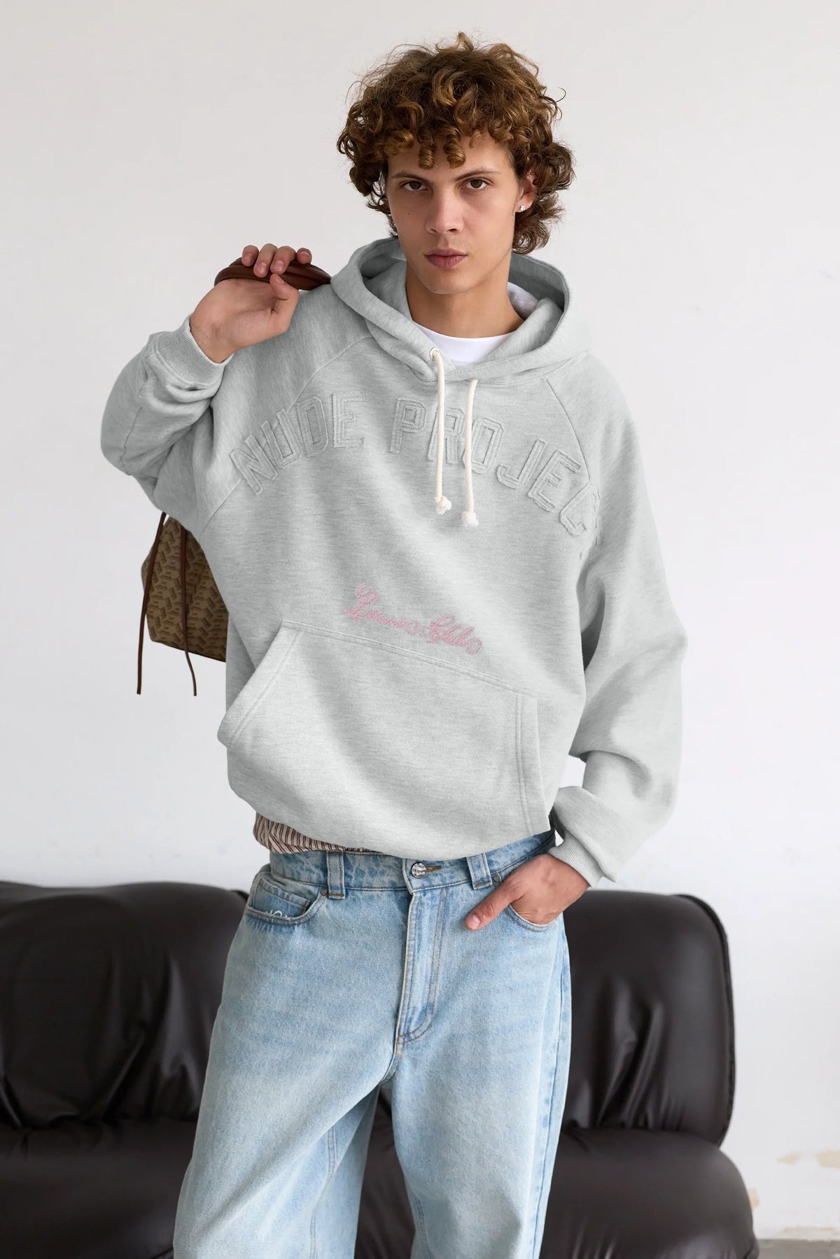 Manhattan Hoodie Grey