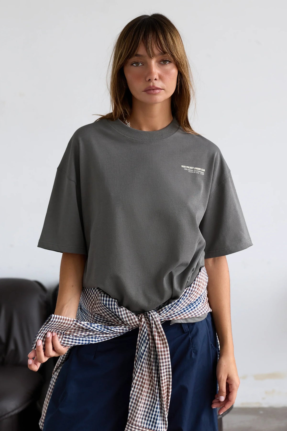 Court Tee Ash