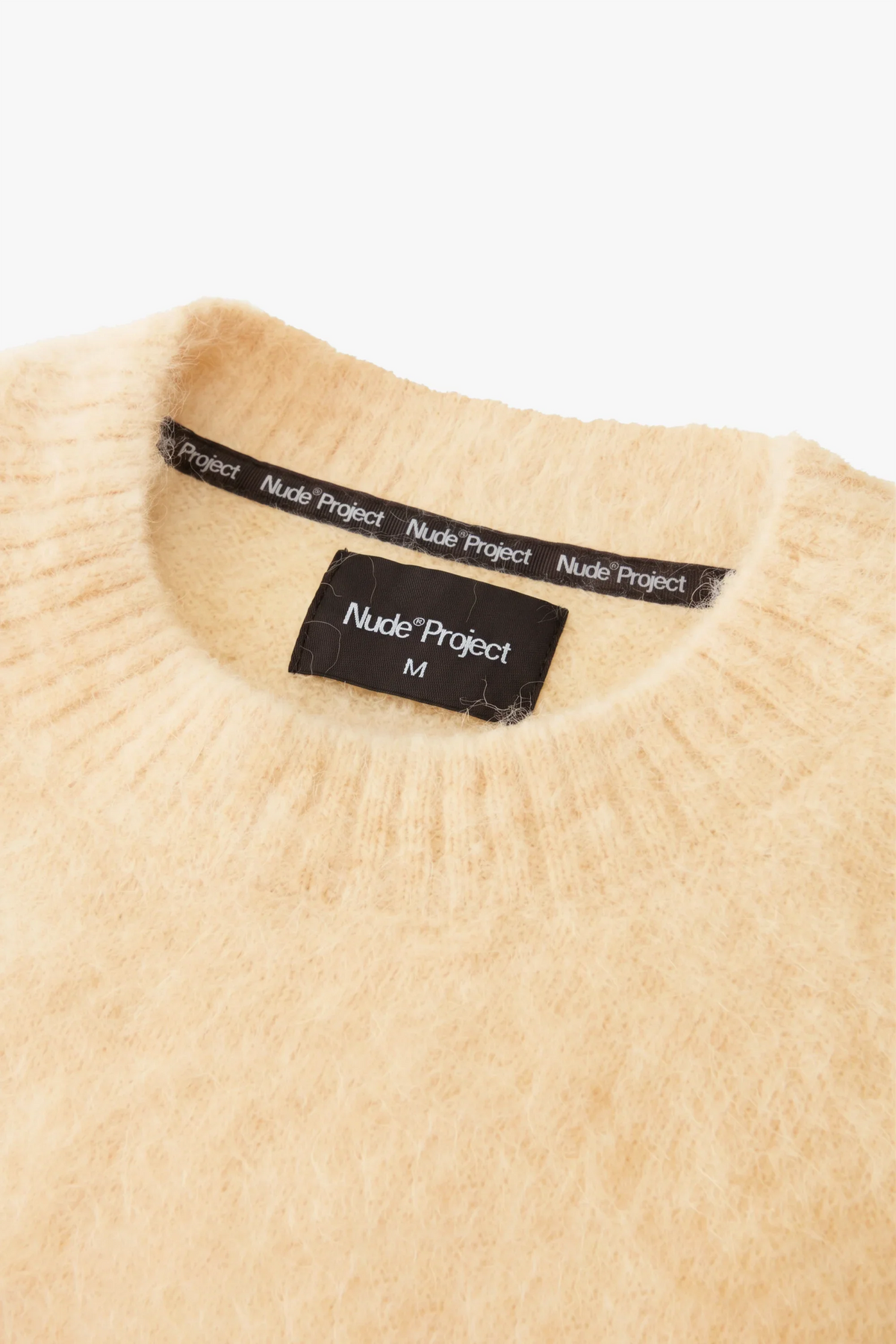 Alpaca Knit Sweater Yellow