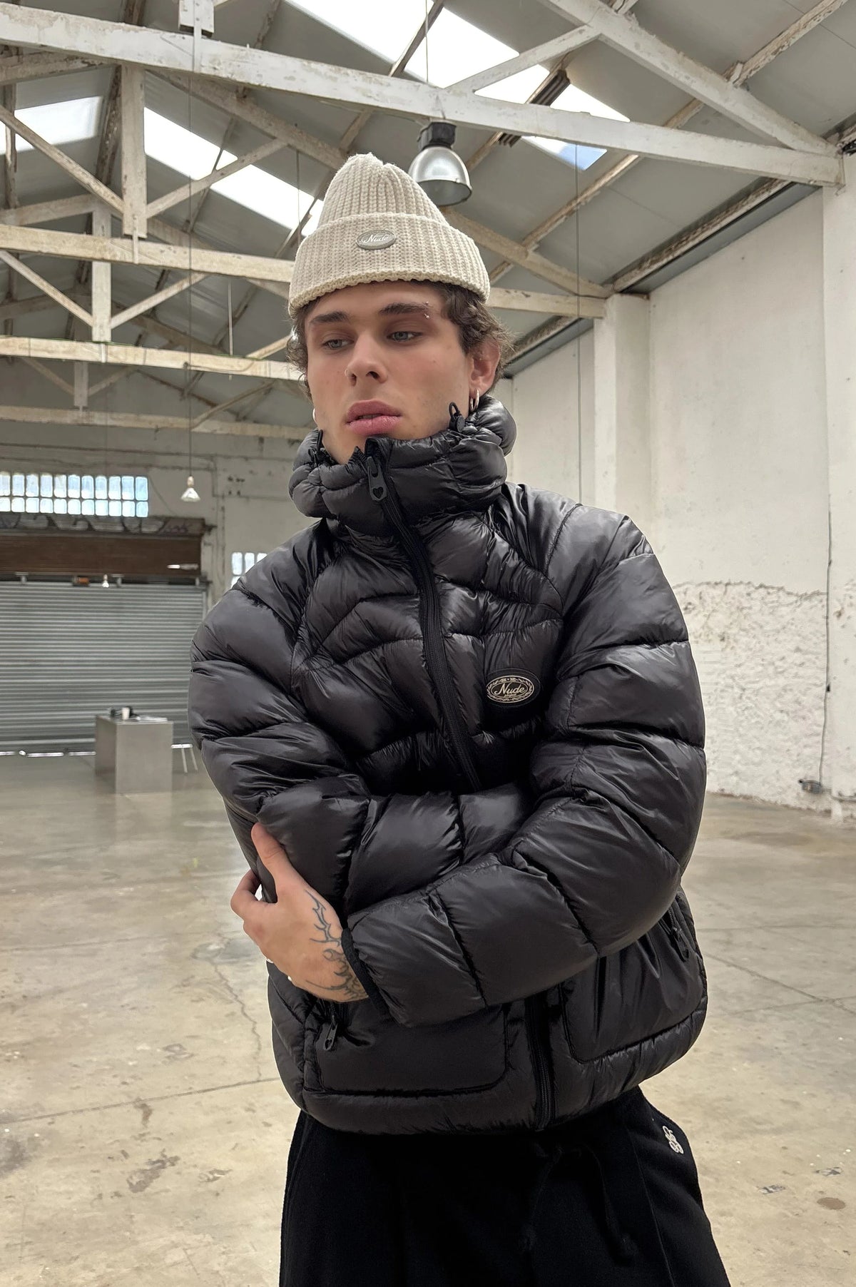 Iconic Puffer Jacket Black