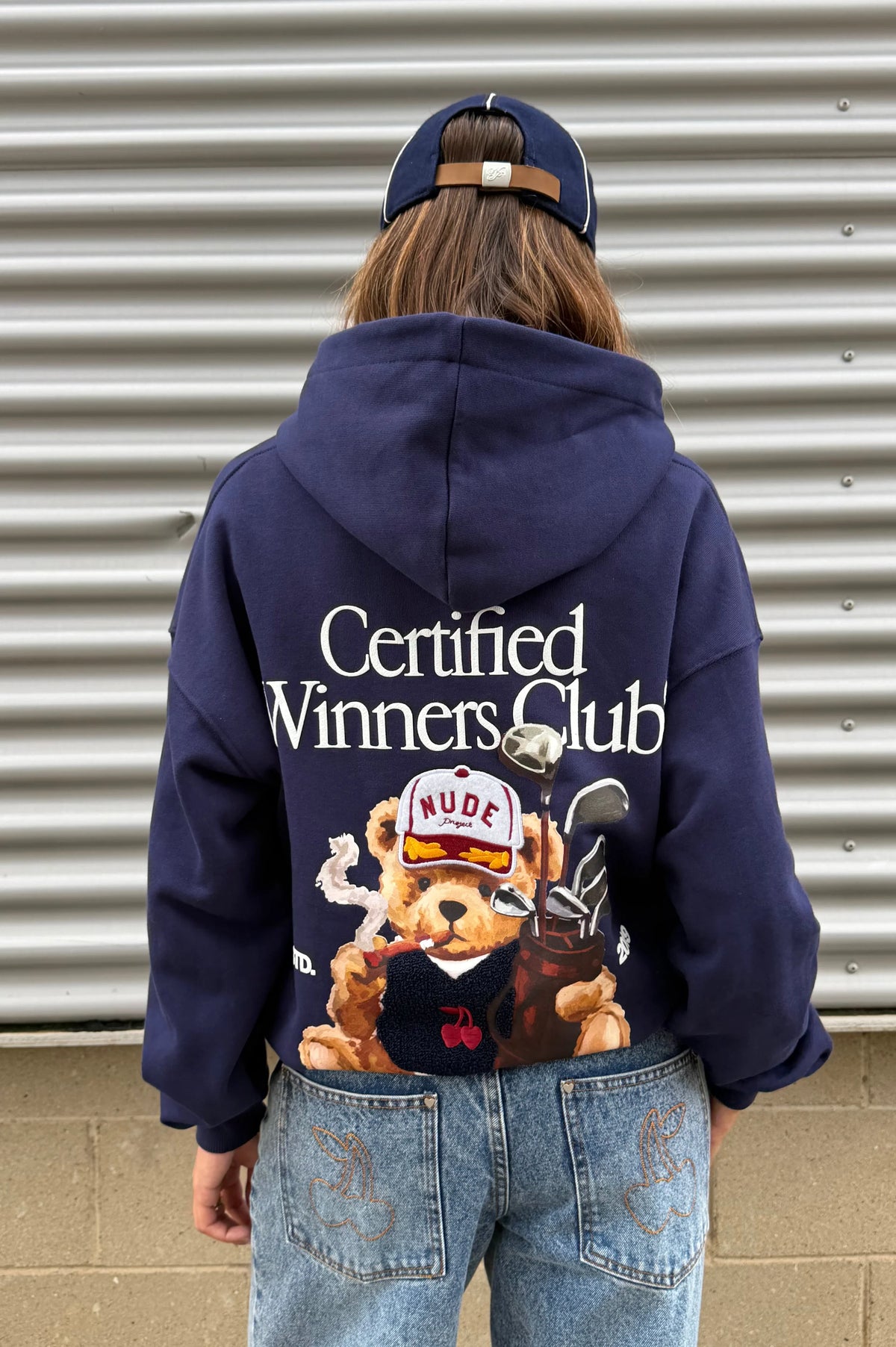 Winner Hoodie Navy