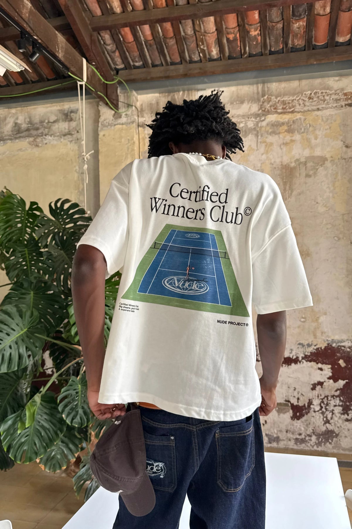 Tennis Tee White