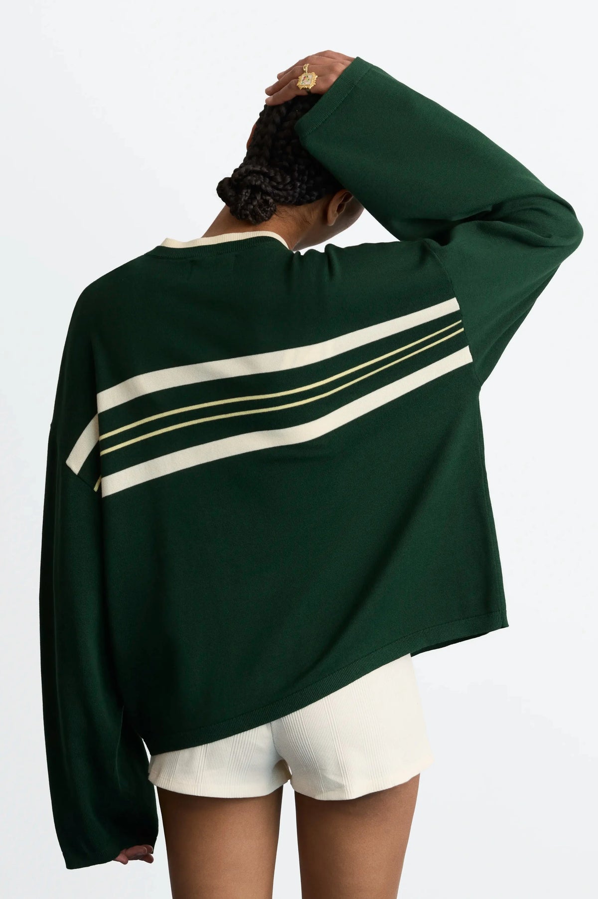 Smith Knit Sweater Green