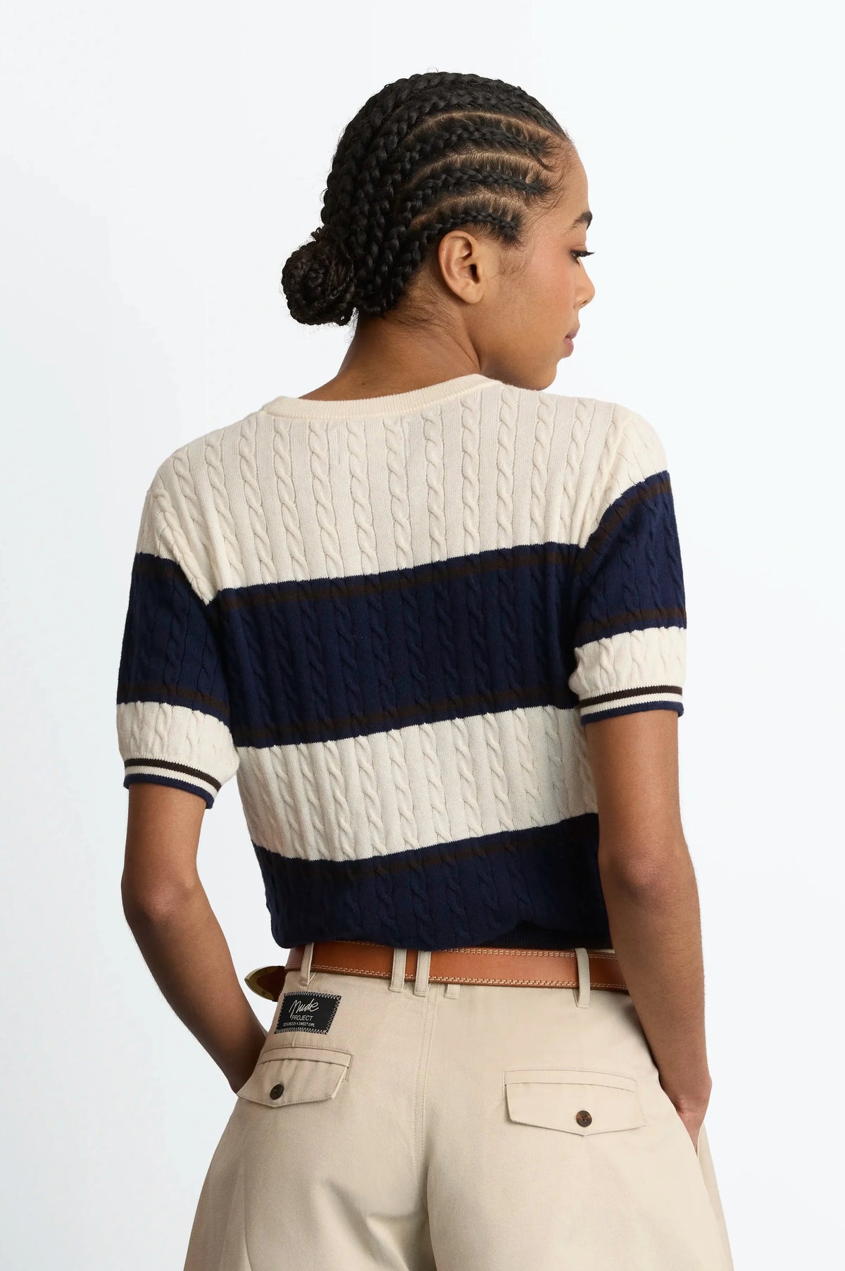 Costa Knit Tee Blue