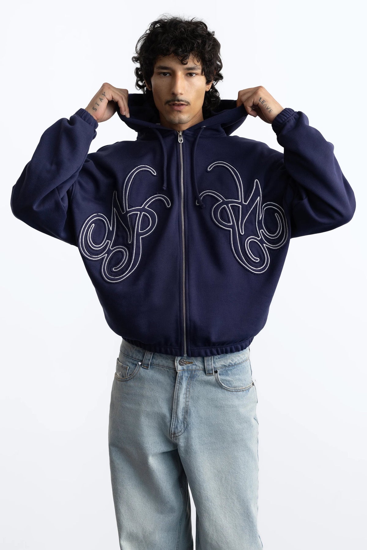 Mirror Zip-Up Hoodie