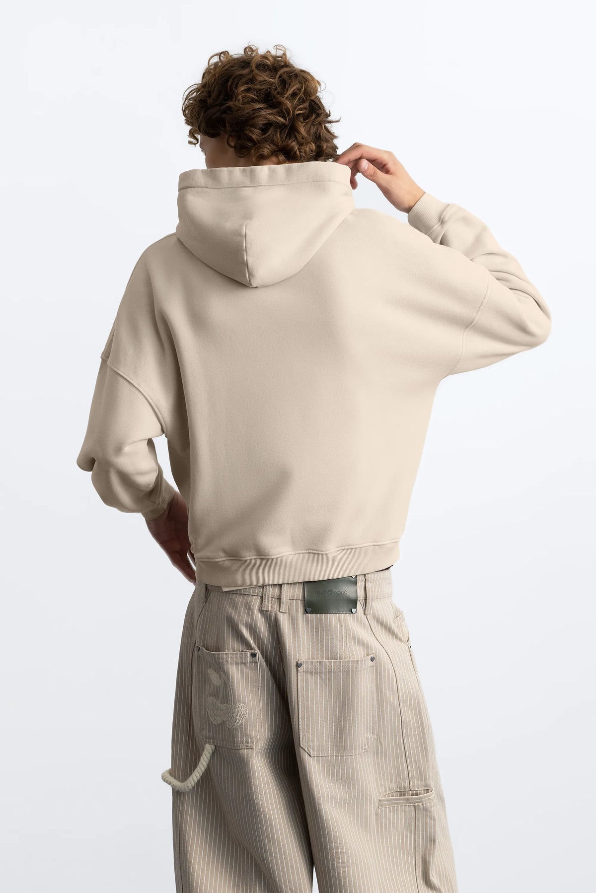 Box Logo Hoodie Ivory