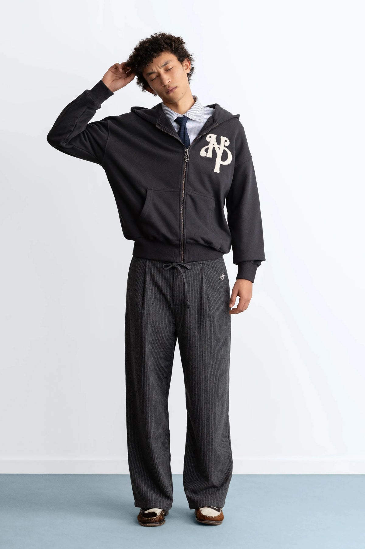Kill Bill Zip-Up Hoodie Ash