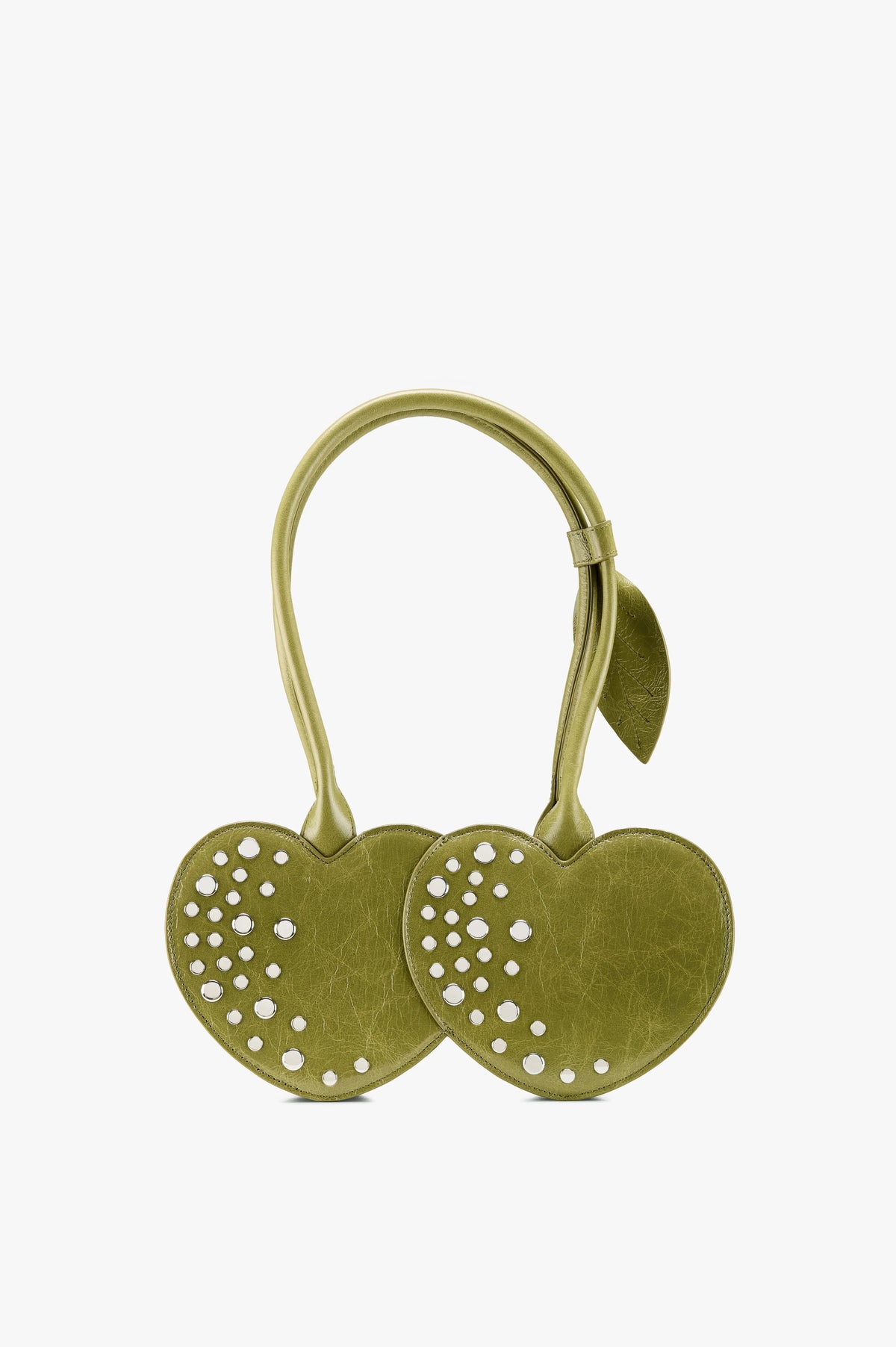 Cherry Leather Bag Green