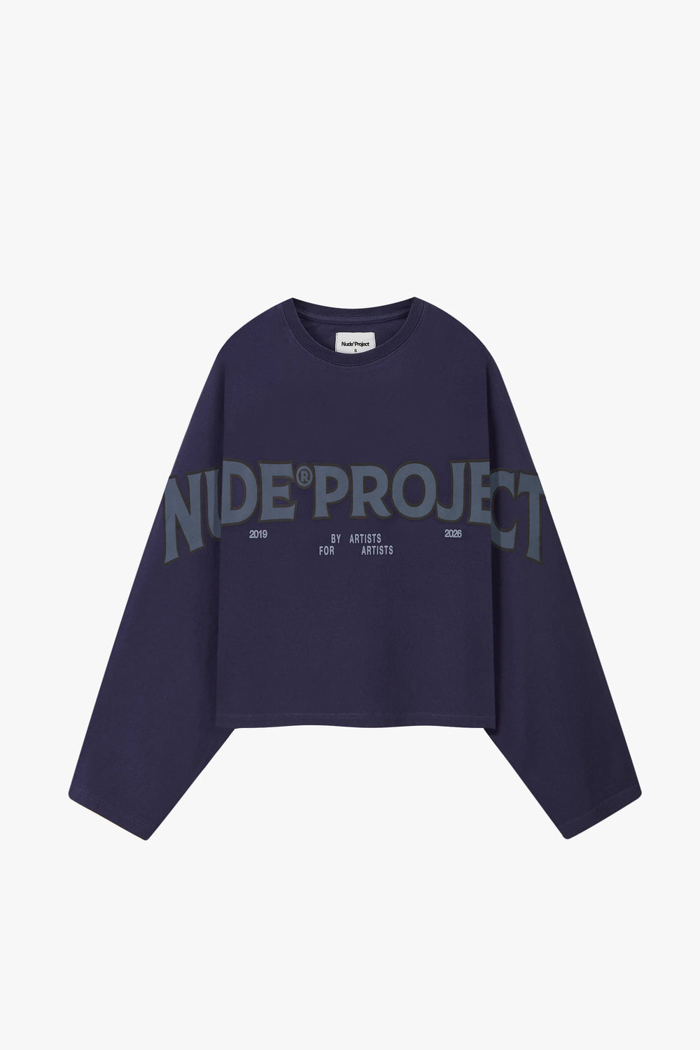 Macro Long-Sleeve Tee Navy
