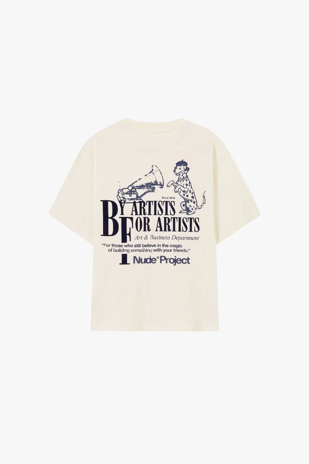 Art & Business Tee Ivory
