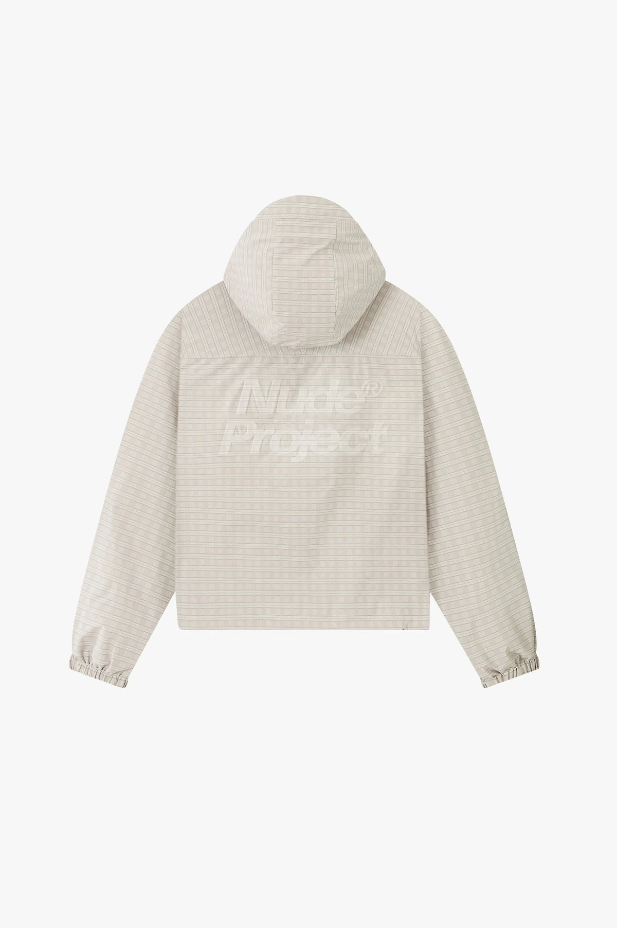 Checked Windbreaker Jacket