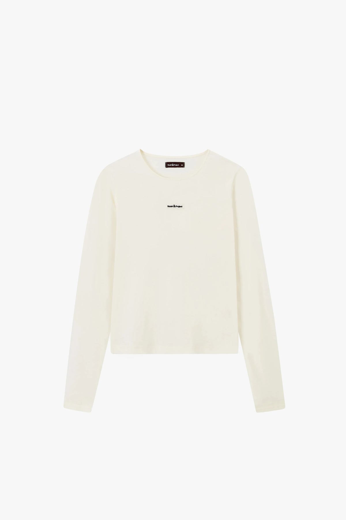 Basic Long-Sleeve Tee White