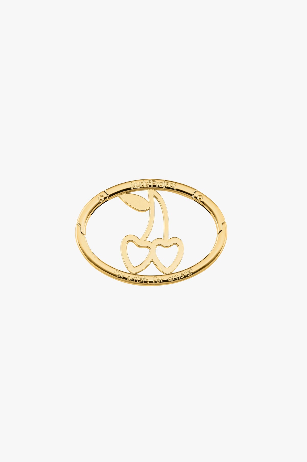 Cherry Carabiner Gold