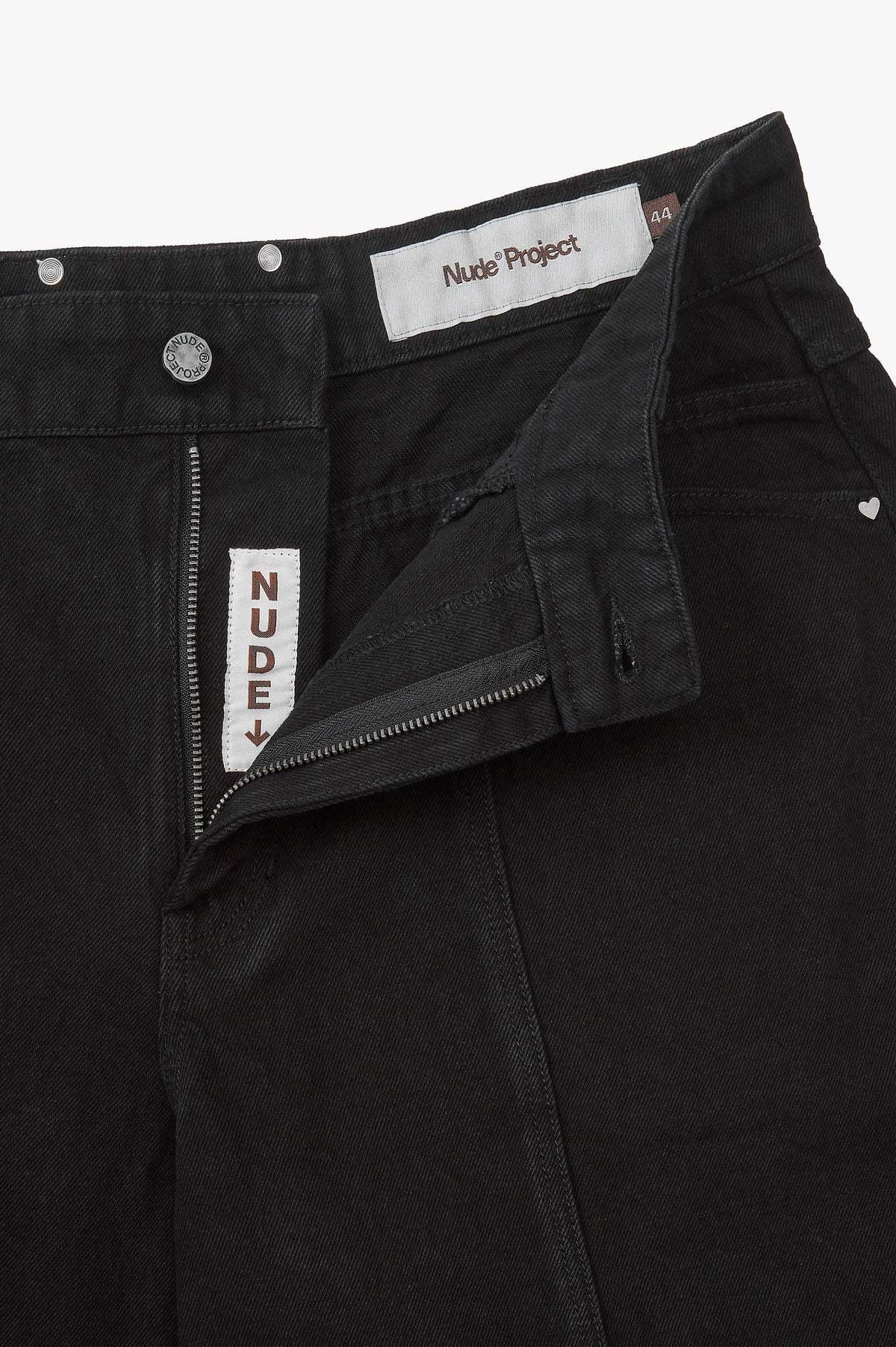 Barrel Jeans Black