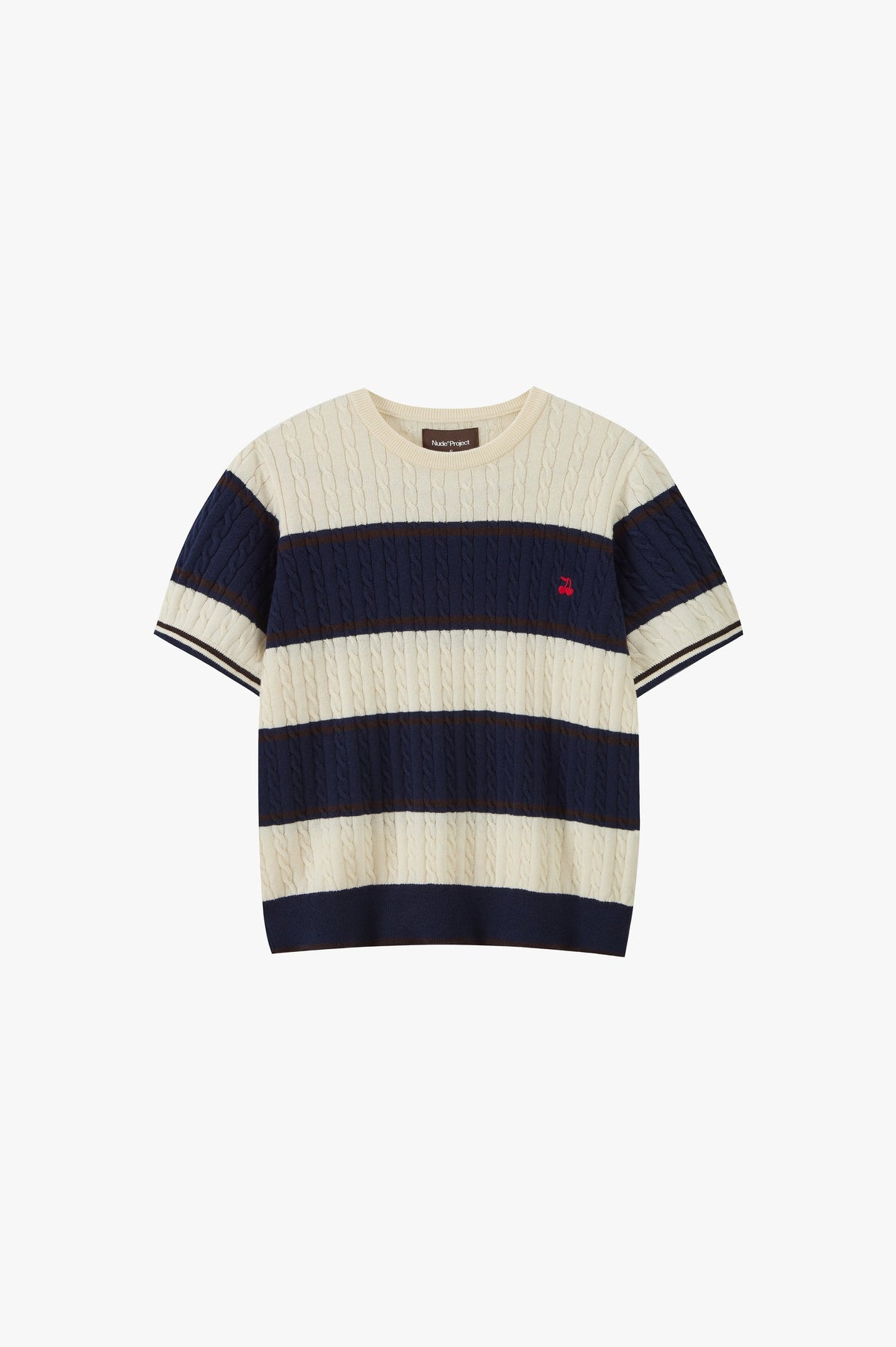 Costa Knit Tee Blue