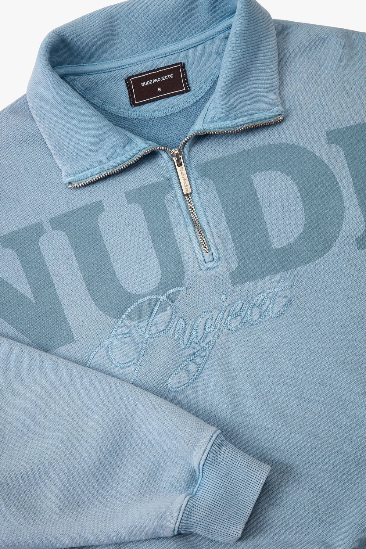 Daegu Quarter-Zip Baby Blue