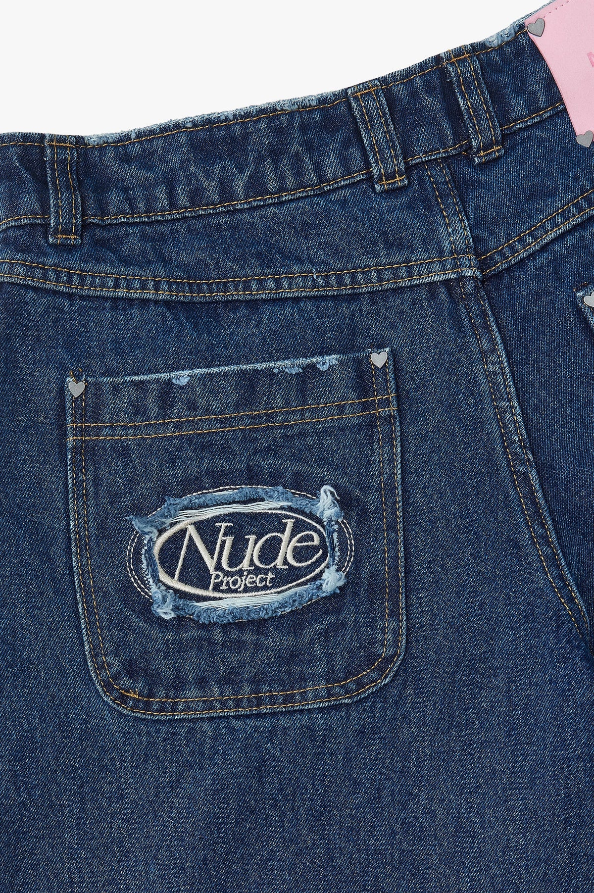 Old Baggy Jeans Stone Wash Indigo