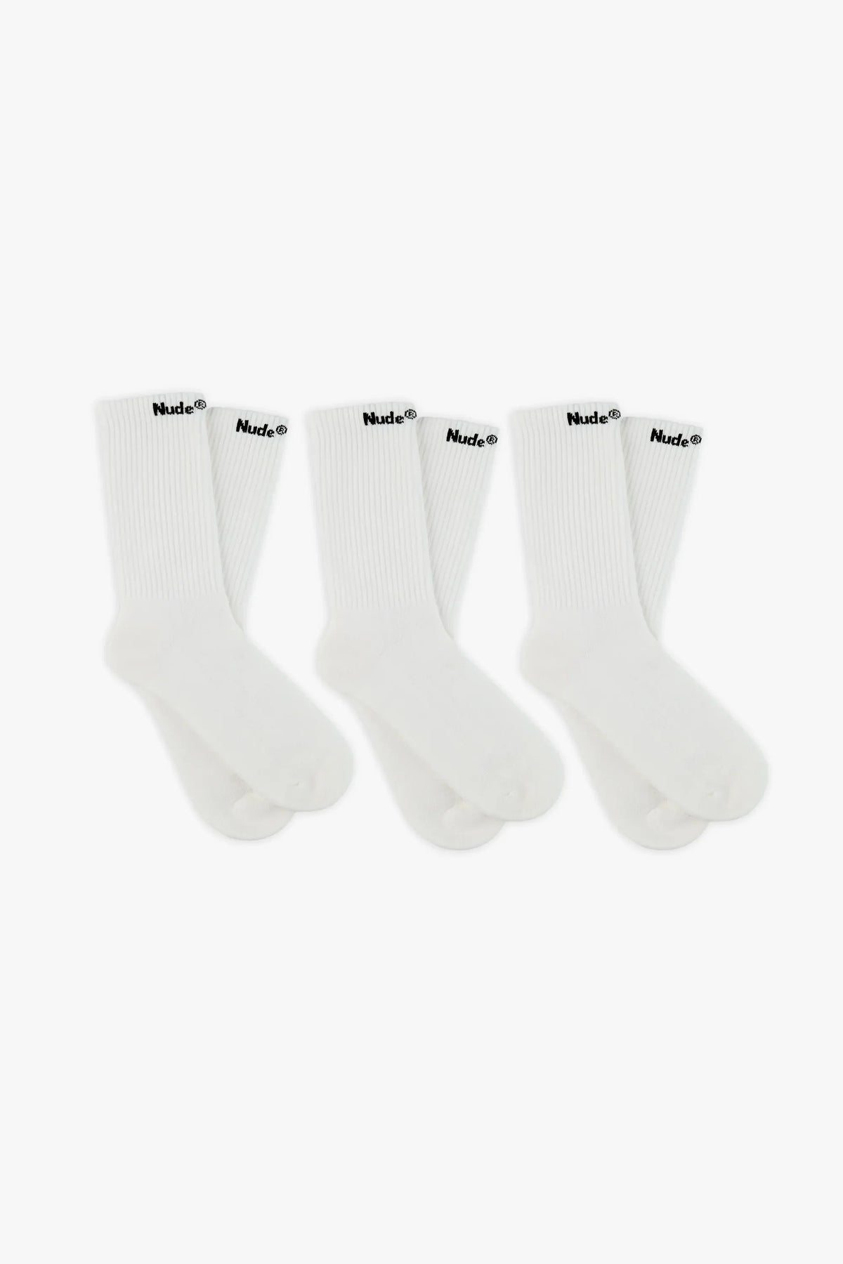 All day Socks White 3xPack