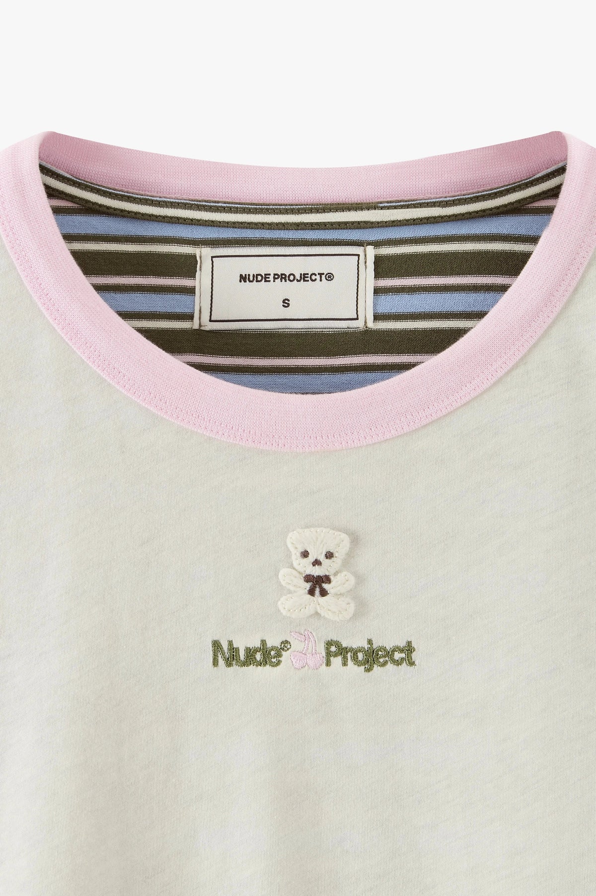 Striped Double Layer Long-Sleeve Tee
