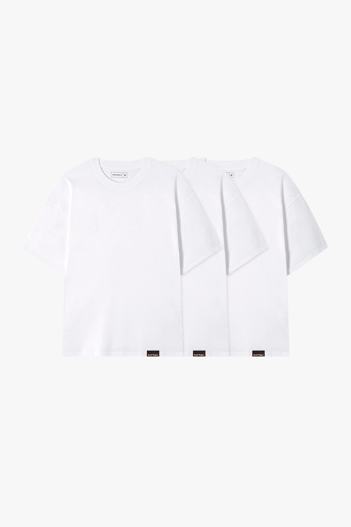 Basic Tee White 3xPack