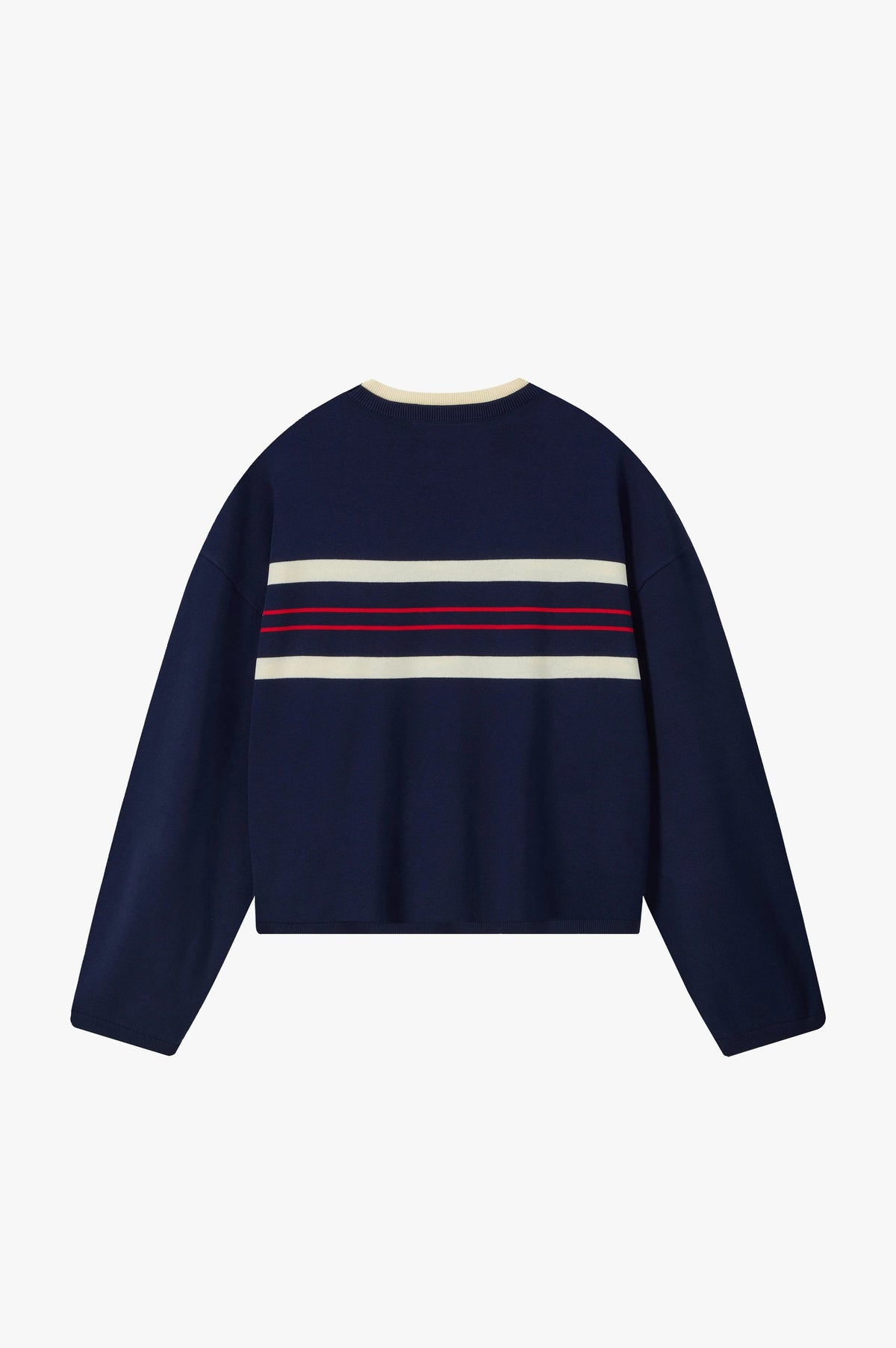 Smith Knit Sweater Navy