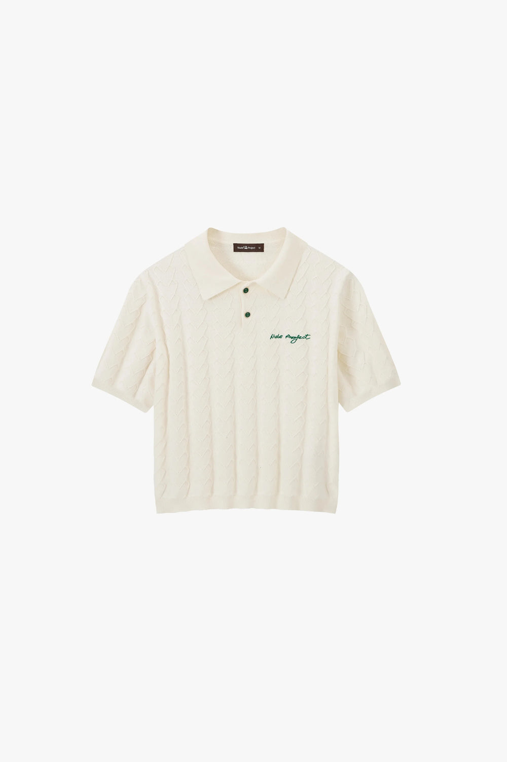 Cora Knit Polo Ivory