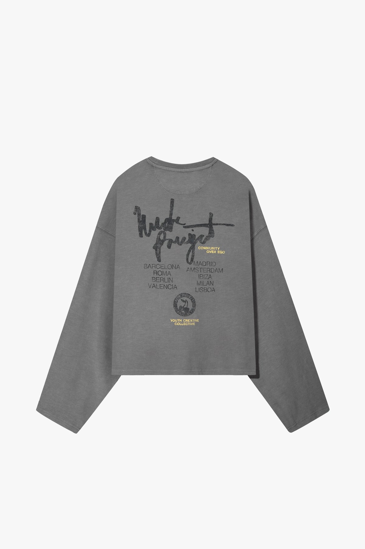 Ego Long-Sleeve Tee Ash