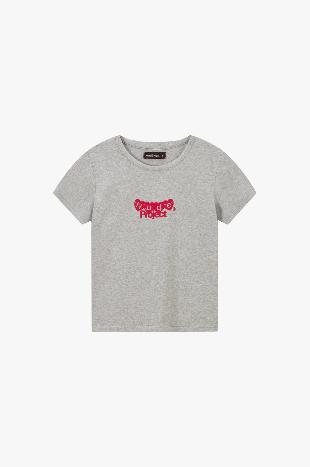 Hearts Tee Grey