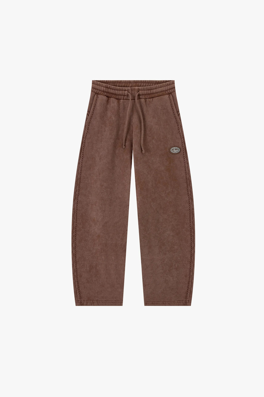 Solid Sweatpants Brown