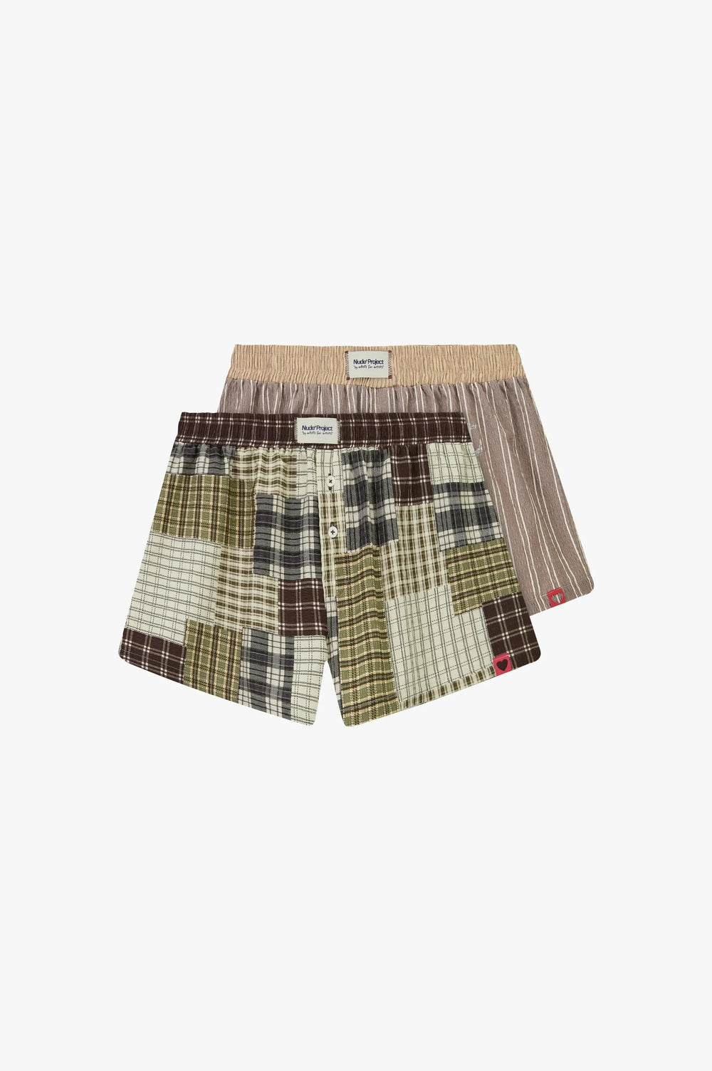 Patchwork Boxers 2x Pack