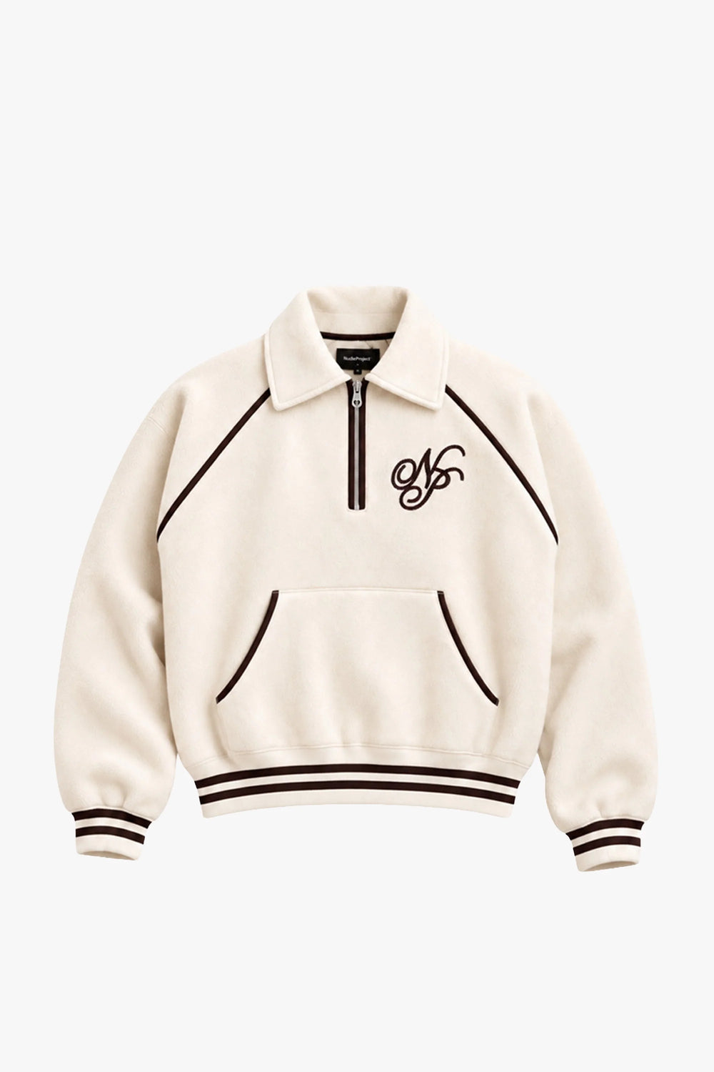 Teddy Quarter-Zip Marshmallow