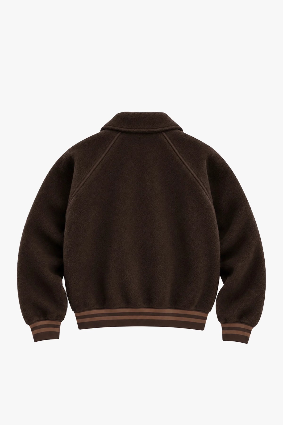 Teddy Quarter-Zip Brown