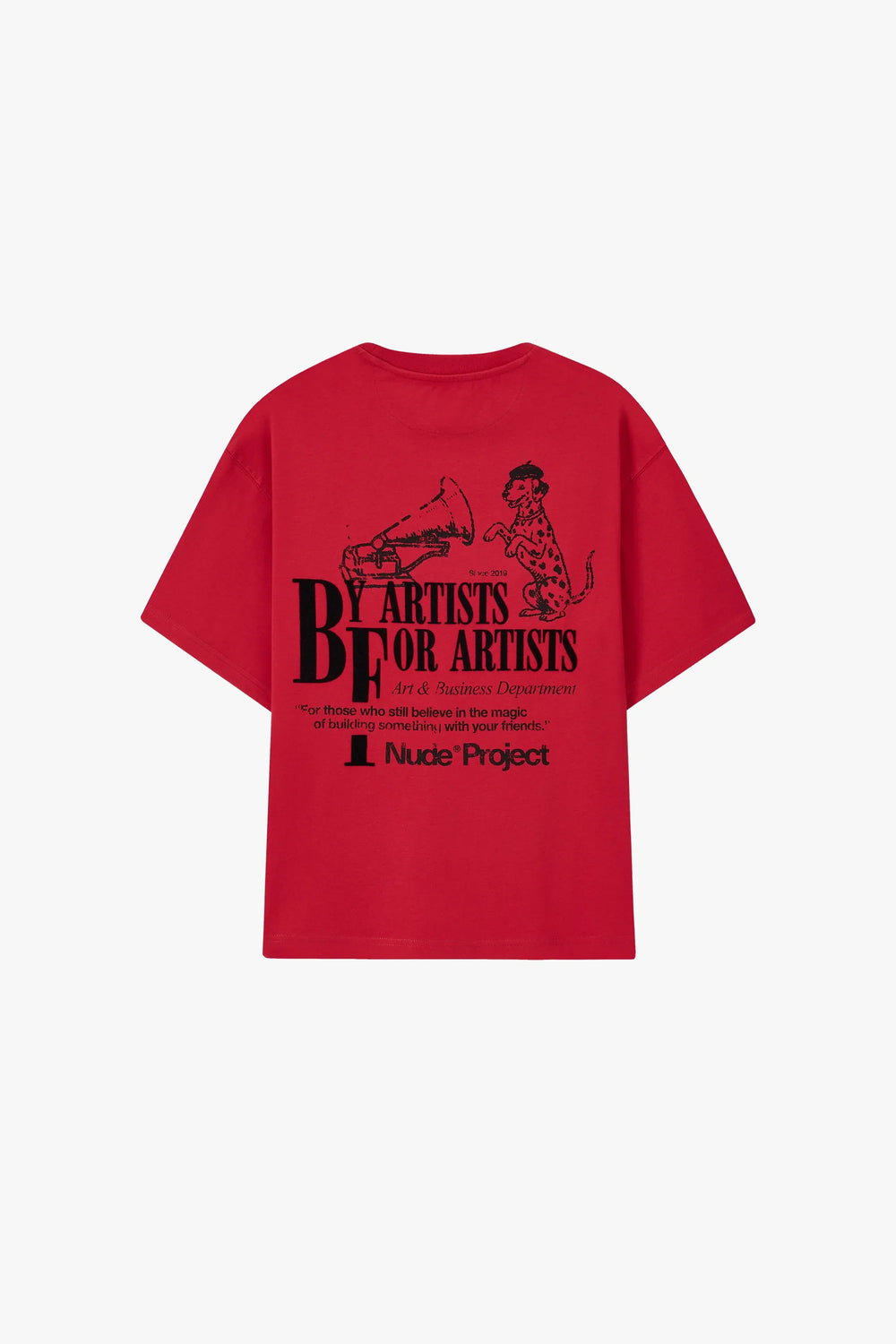 Art & Business Tee Red