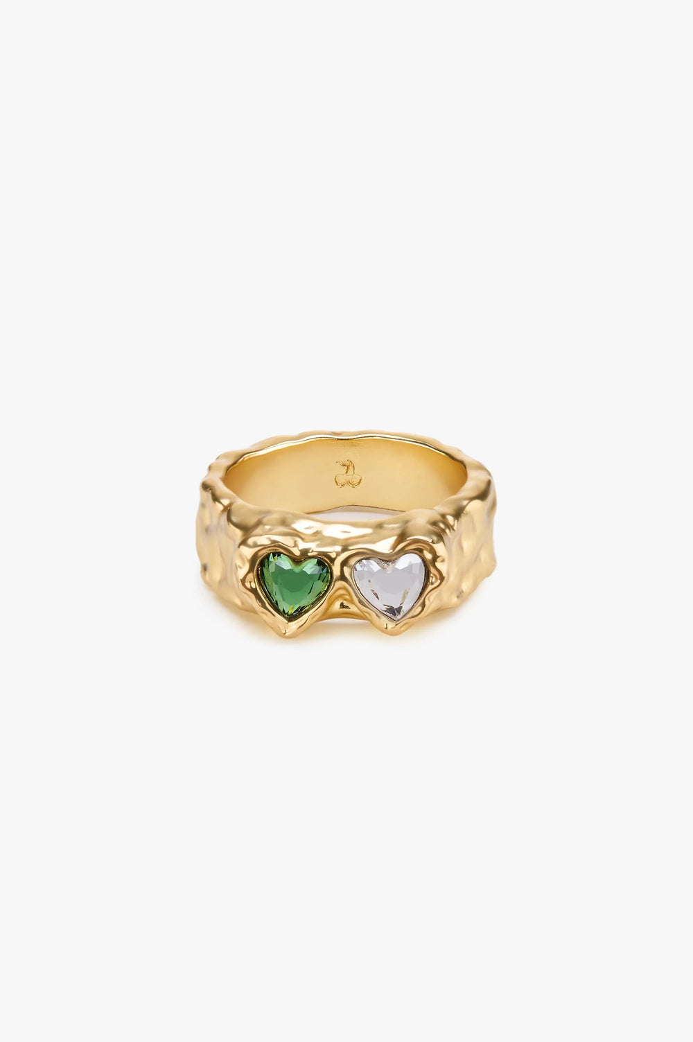 Hearts Ring Gold