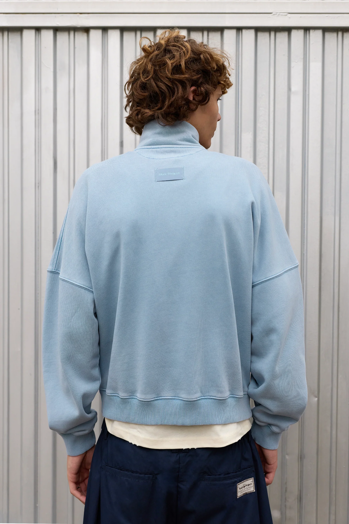 Daegu Quarter-Zip Baby Blue