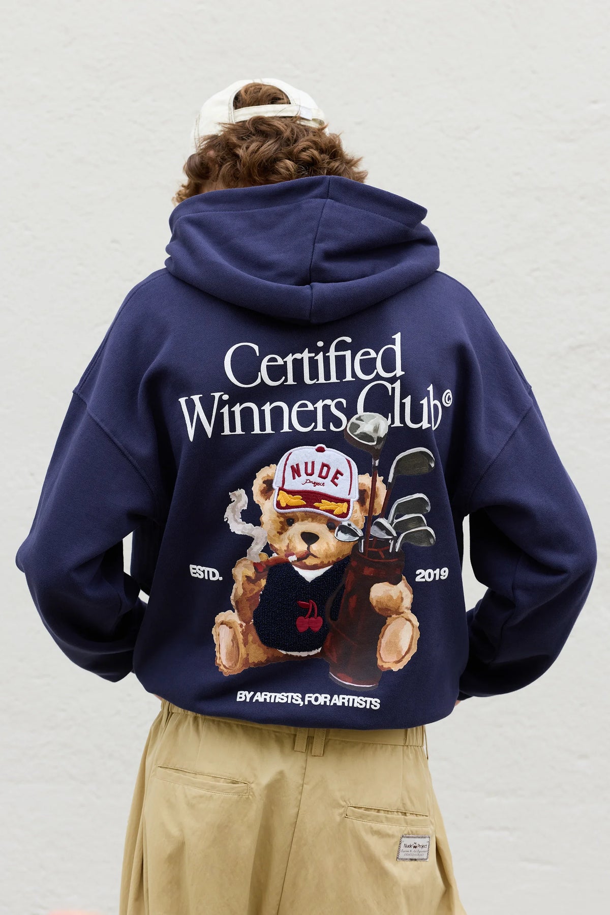 Winner Hoodie Navy